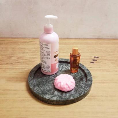 Luxury Round Marble Tray  